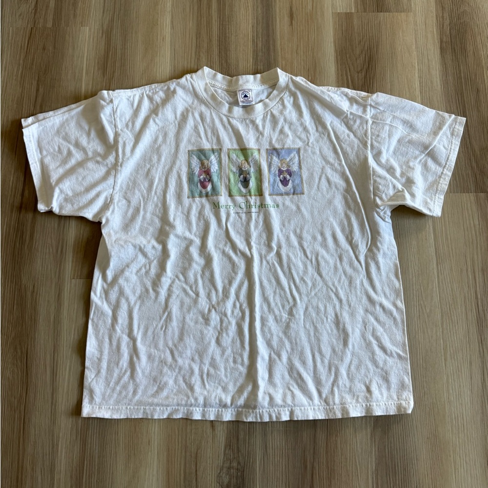 Vintage Christmas Angel Tee